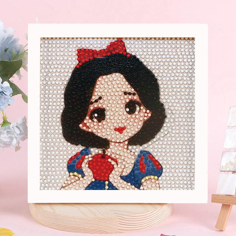 Sanrio Children's Diamond Painting with Frame Stickers - DIY Handmade Gift Set