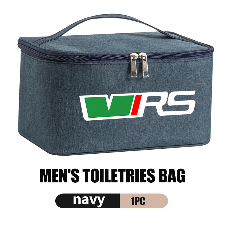 AAABS1 Large Capacity Car Logo Toiletry Bag Travel Storage Box Auto Accessories For Skoda Fabia Kamiq Superb Scala Enyaq-iV MK3 VisionS