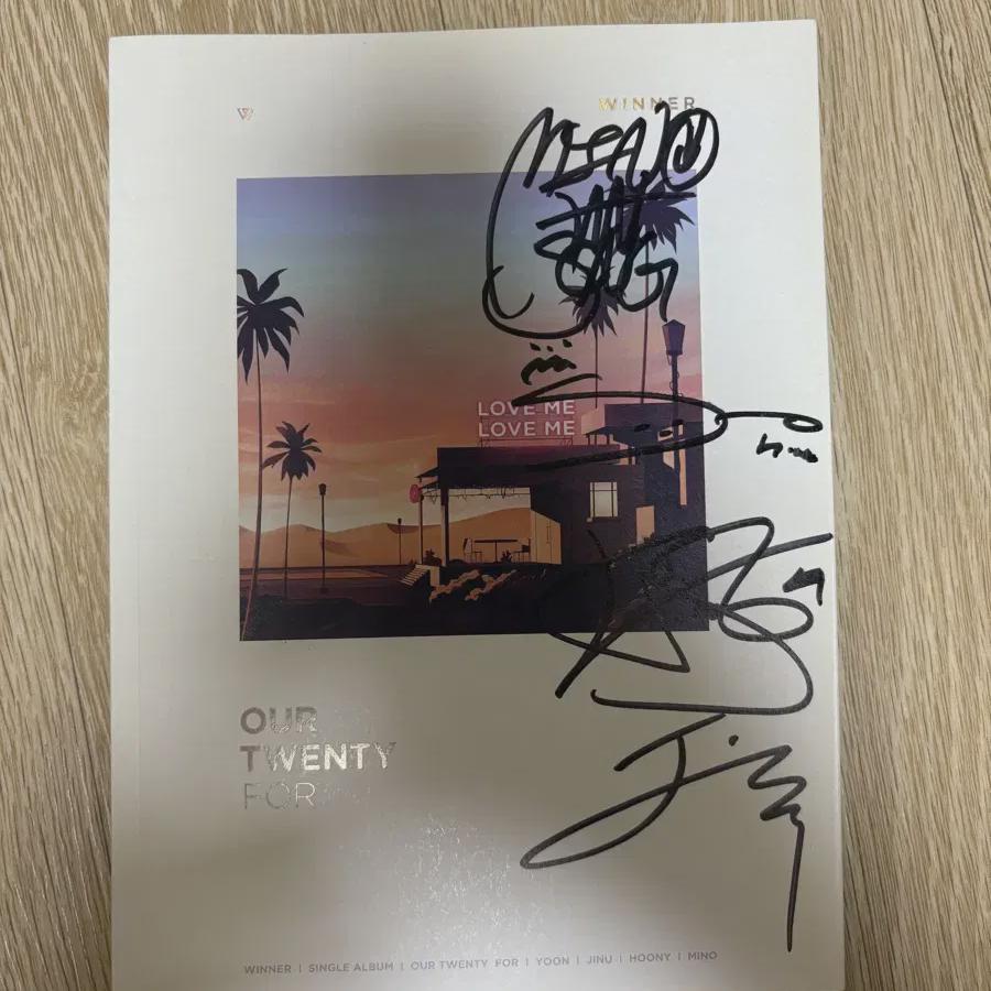 Winner Our Twenty For Album Sign Cd Not For Sale