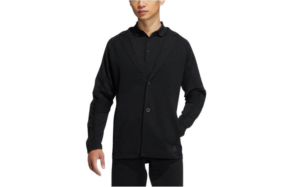 adidas Jackets Men's Pitch Black V Neck Moderate Other HG1666