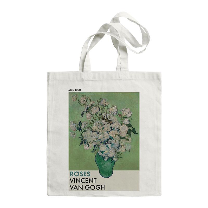 Van Gogh Canvas Tote: Large Capacity Summer 2023 Shoulder Bag for Women