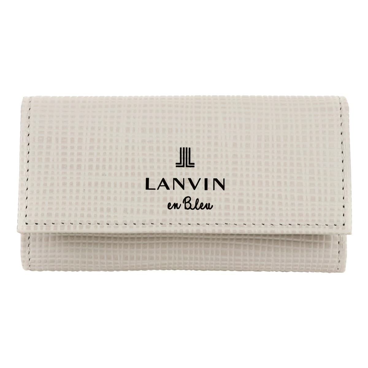 

on Key Case Genuine Leather Zebda 529612 Key Ring Leather Cowhide White [Lanvin Bleu] Tri-fold Men s [31]