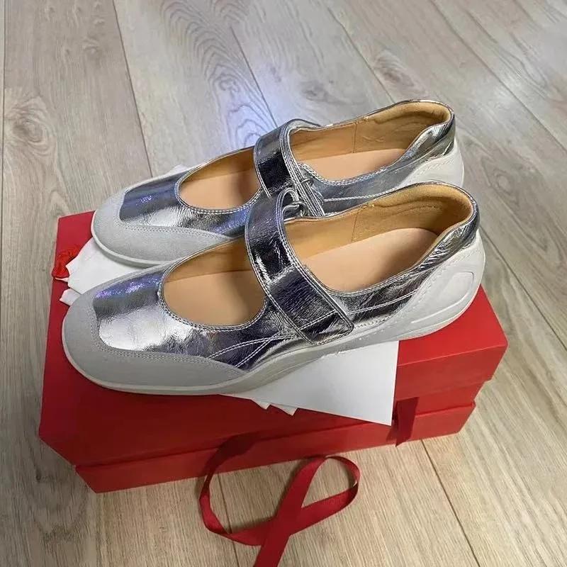 Fashion Fashion Casual Ballet Shoes Women's 2025 New Vintage French Athleisure Mary Jane Single Shoes