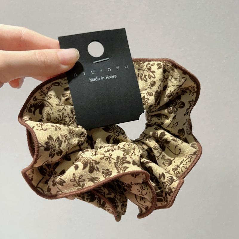 

Принт сломанные цветы резинки для волос женские аксессуары красочные повязки на голову для девочек ремешки взрослые женщины резинки завязки украшение