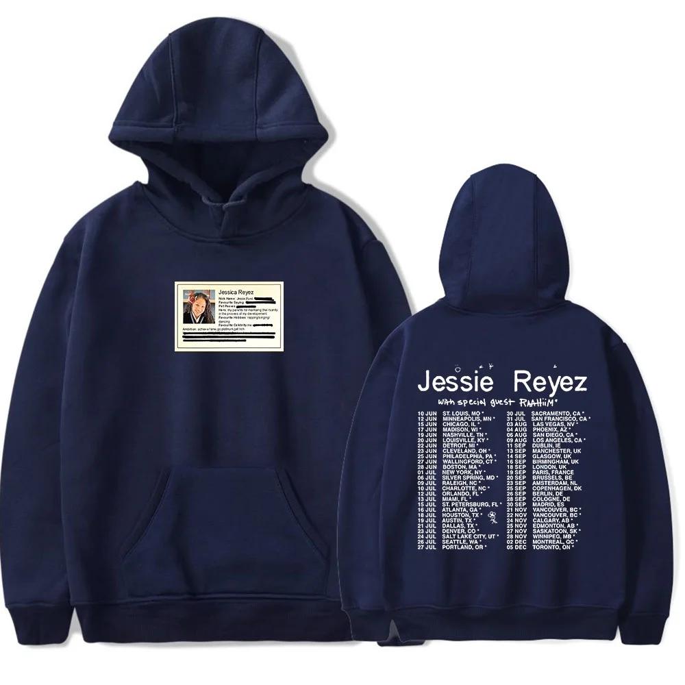 Jessie Reyez bringt die In Memories Tour Hoodies Merch Damen Herren Mode Lässige Kapuzenpullover