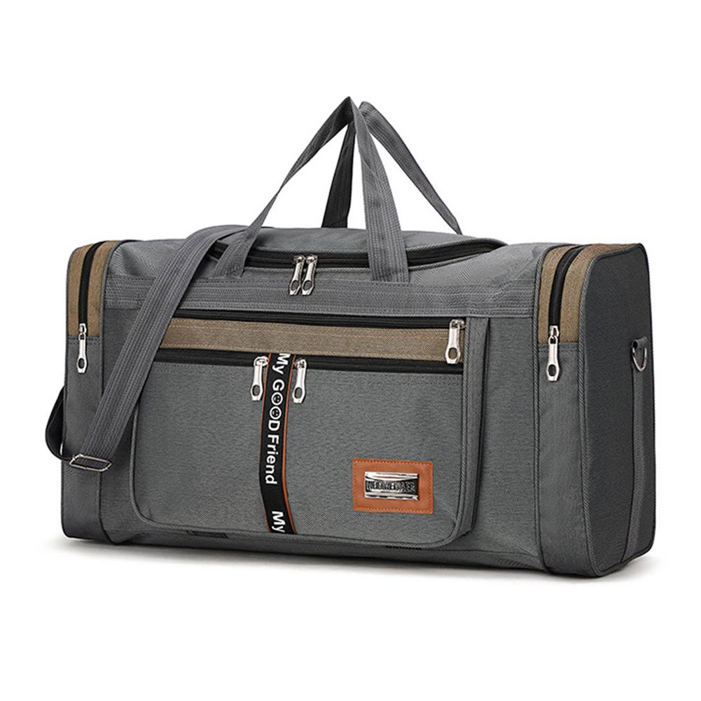 Oxford Fitness Bag Large Capacity Sports Backpack Purse Waterproof Multifunctional Wear-resistant Adjustable Strap for Men Women