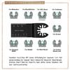 Multi Tool Blades Oscillating Saw Blade Multi-Function Saw Saw Blade Renovator Multi Cutter Blade For Wood Metal Plastic Cutting