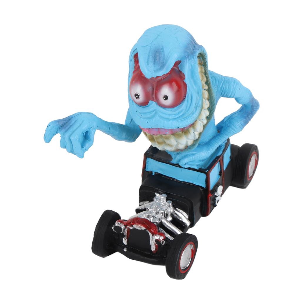 Harz Monster Statue Gruseliges Großmaul Monster Simulationsmonster Figuren für Halloween Dekoration