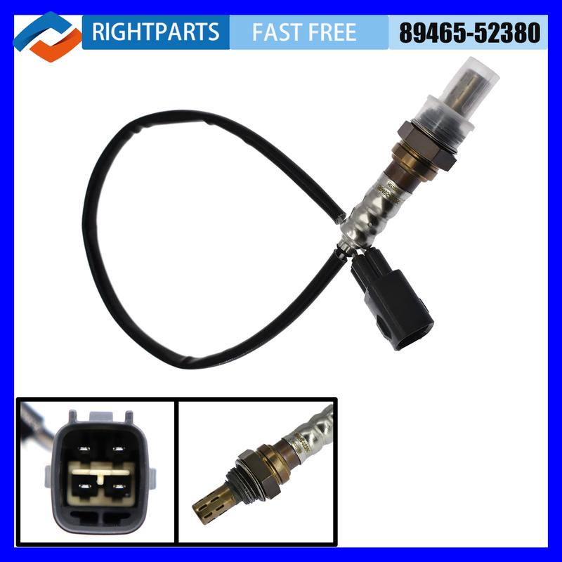 RIGHTPARTS New 89465-52380 8946552380 Car Oxygen Sensor For Toyota Yaris Vios Altis Corolla For Toyota Lambda Sensor 89465 52380 чёрный