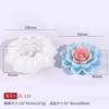 Cherry Blossom Candle Silicone Mold Flower Candle Silicone Mold Home Decoration Flower Mold Flower Aromatherapy Candle Silicone