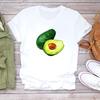 rendy summer T-shirt, women's cute daily wear, short-sleeve stylish prints.