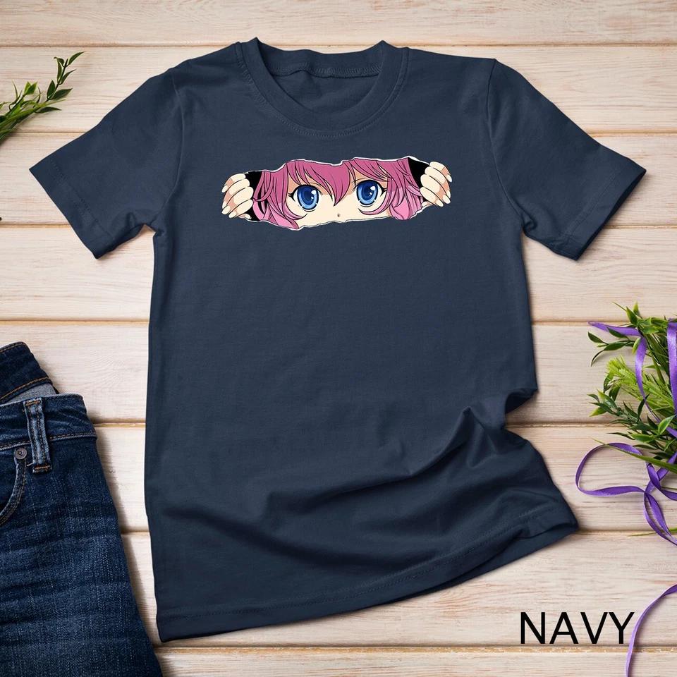 Cool Anime Eyes Anime Lover Gift print Graphic Novel T-Shirt Unisex T-shirt 5 L