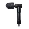 Right Angle Chuck for Power Drill 90 Degree Attachment, Corner Adapter with 0.8-10mm 3-Jaw Chuck, Compatible Most Bits Metal