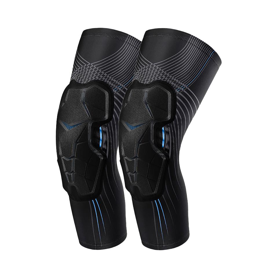 GOBYGO Basketball Sports Impact Knee Pads Cellular Foam Crash Knee Pads Knee Sleeves Outdoor Riding Running Soccer Leg Warmers