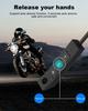 OBEST Motorcycle Bluetooth Wireless Stereo Headset with Helmet Speakers, HD Microphone, and Hands-Free Calls/Music
