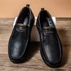 Pantofi Casual din Piele Mărime Mare pentru Bărbați Pantofi din Piele cu Talpă Moale pentru Conducere Leneșă Acoperire Picior Piele Naturală Mocasini pentru Tată