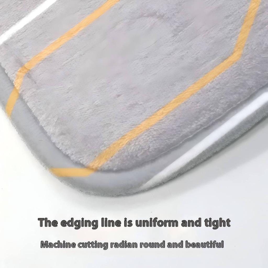 Rug For Bedroom Flannel Bedside Carpet Nordic Simple Fresh Flowers Bedroom Living Room Sofa Tea Table Carpet