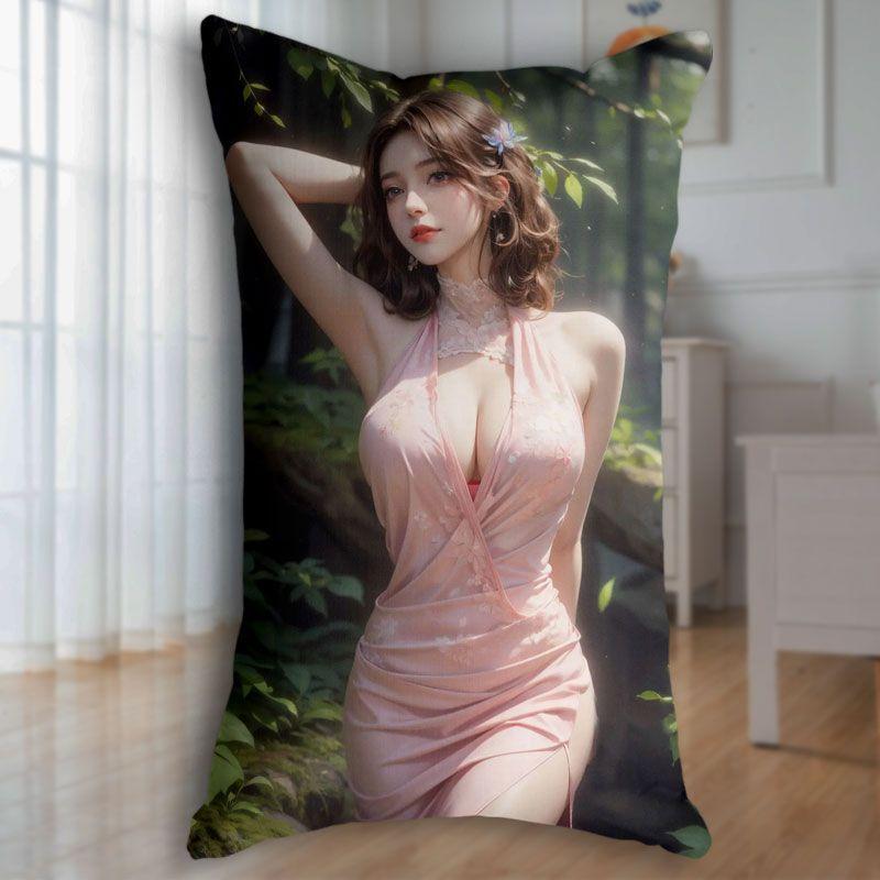 Anime Student Dormitory Room Bedroom Sleeping Pillow Sofa Decorative Cushion