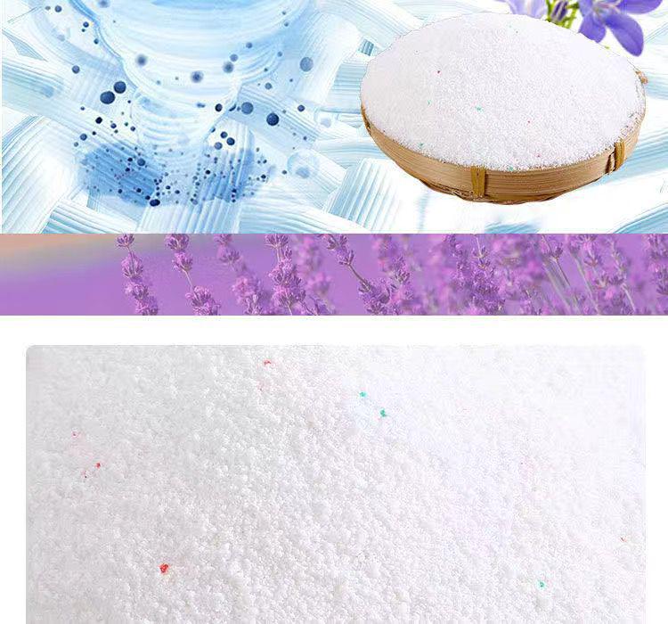Lavender Scented Universal Laundry Detergent Powder – 20 Jin Bulk for Machine & Hand Wash, Stain Removal, Hotel & Household Use.