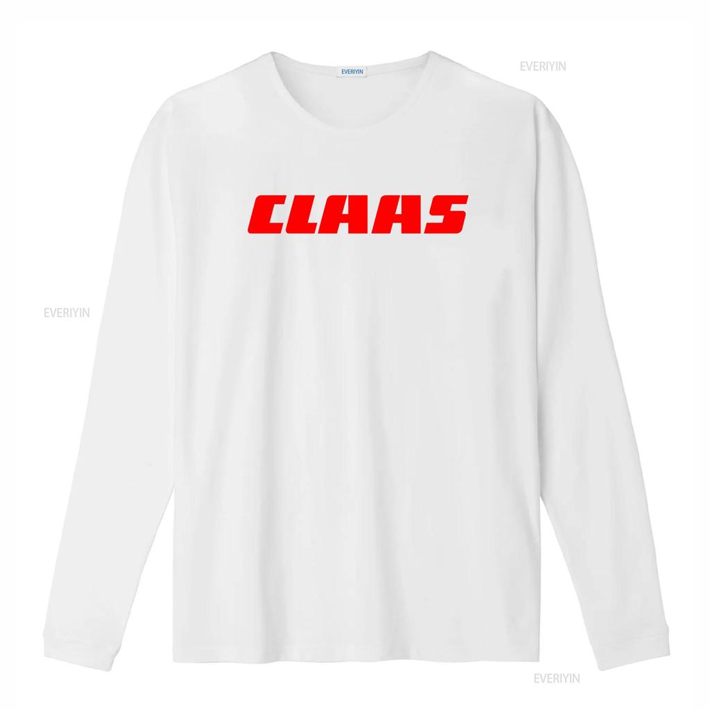 Stylish CLAAS Tractor Logo Mens Grey T Shirt Available in Sizes S to 5XL vintage Washed Soft fashion Unisex Casual Comfortable