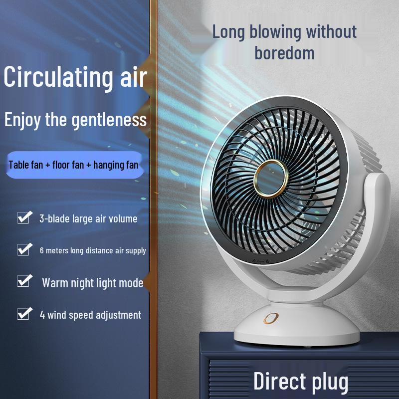 Portable Multi-speed USB Desktop Fan for Small Spaces