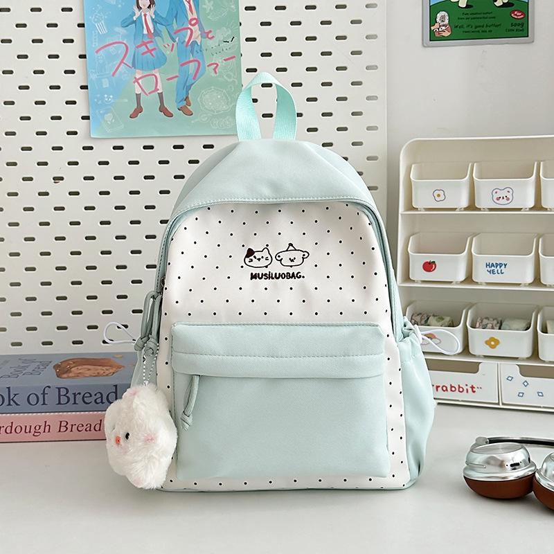 Schoolbag Japanese Ins New High-value Fresh College Style Backpack Junior High School Student Schoolbag Lightweight Large-capacity Backpack