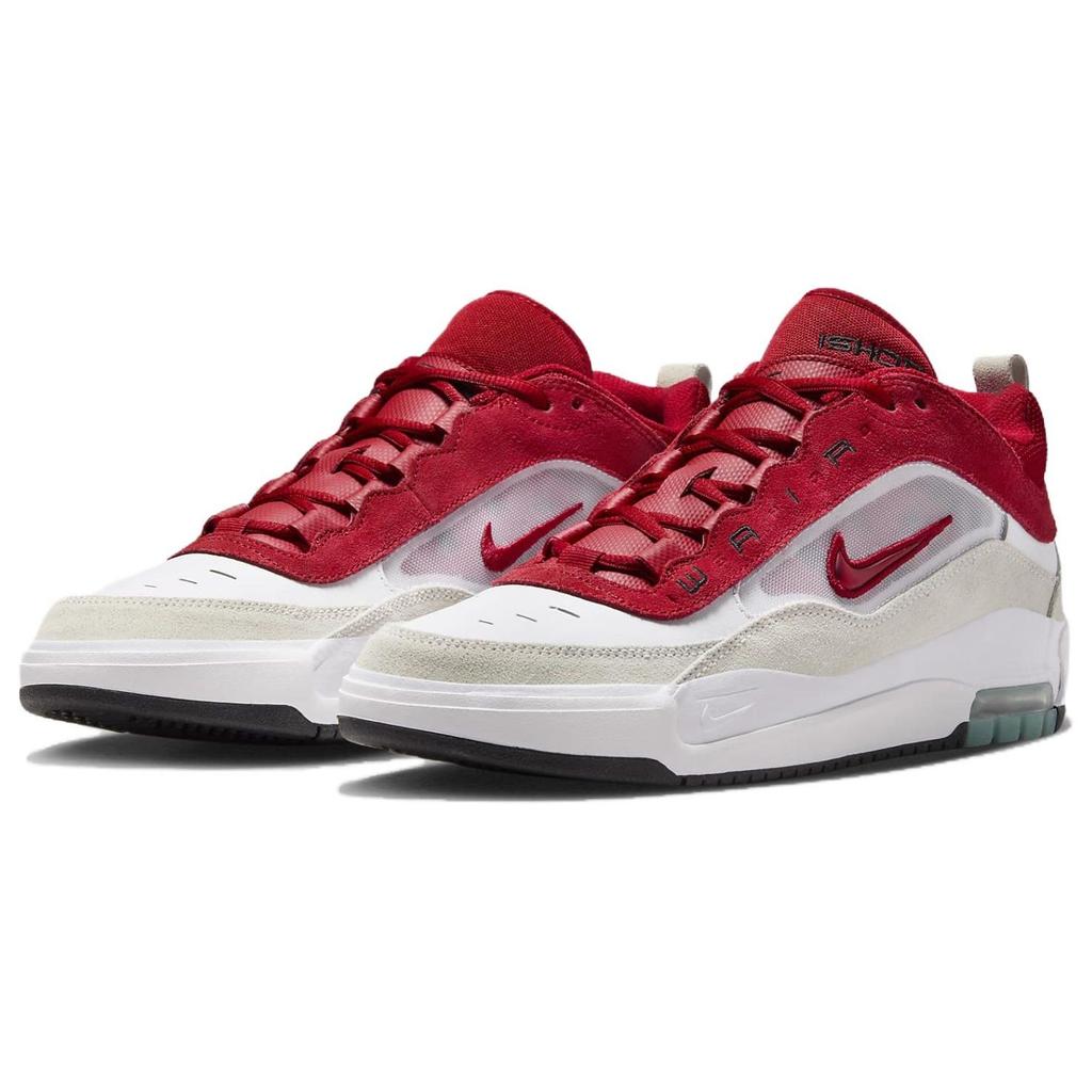 Nike Air Max Ishod Wair SB Varsity Rouge Homme Baskets Blanc Summit-Blanc FB2393-100