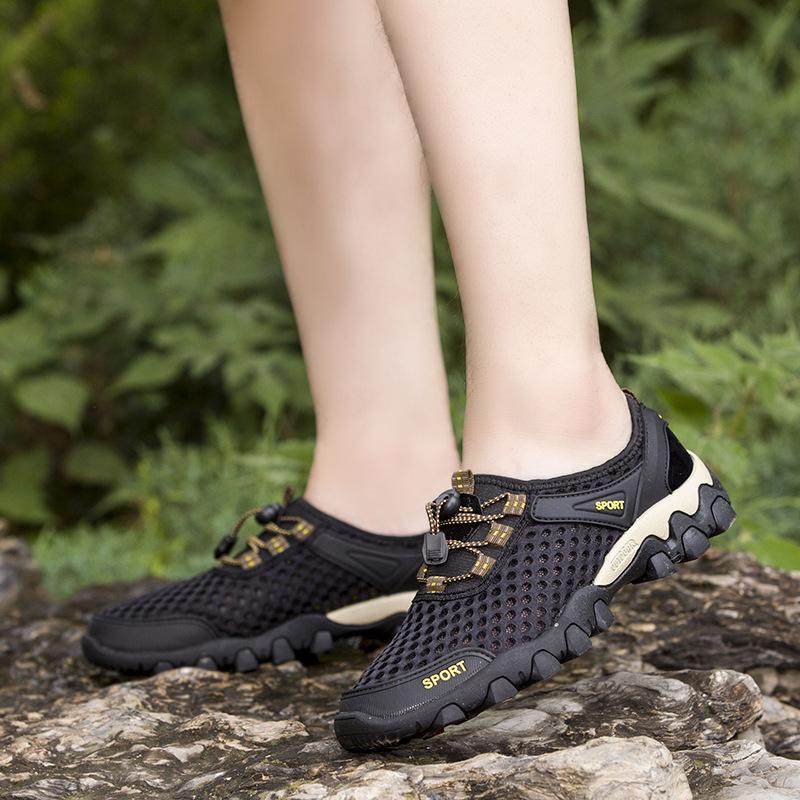 Zomer Heren Mesh Sneldrogende Waterdichte Sportschoenen - Casual Strand & Water Schoenen