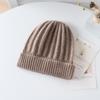 Cashmere Autumn and Winter Cashmere Thickened Men's and Women's Children's Hats Pit Line Hats Children's Knitted Hats