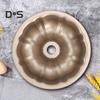 Non-Stick Ring Cake Pan Carbon Steel Fluted Tube Baking Pan for Pound Cake Buntz Cake Jelly Gelatin Chocolate Cake Molds