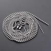 2pcs Pull Chain Kit For Wall Lamp Ceiling Fan Light Fixture Bedside Lamp Rope Replacement Buckle Hardware Chain