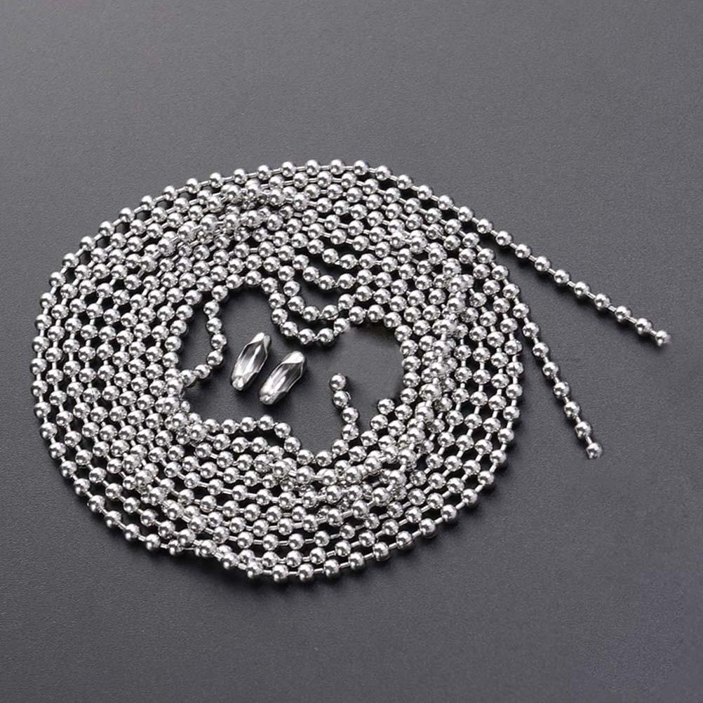 2pcs Pull Chain Kit For Wall Lamp Ceiling Fan Light Fixture Bedside Lamp Rope Replacement Buckle Hardware Chain