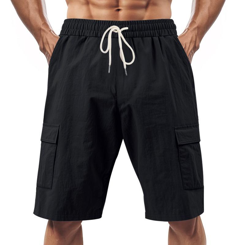 Men's Distressed Denim Shorts