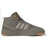 Adidas Originals Post Up Synthetic Leather Suede Versatile Comfortable Shock Absorbing Durable Mid-Top Sneakers Unisex Sneakers Olive-Green IG9131