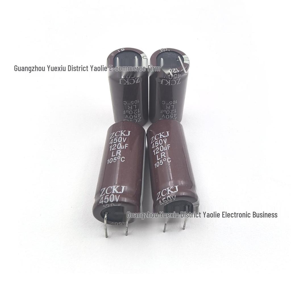 450V 120uF 18×40mm Audio Power Amplifier Filtering Electrolytic Capacitor