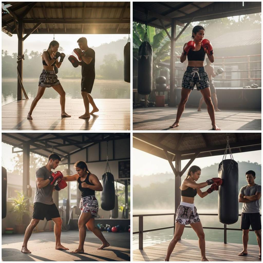 Women Muay Thai Boxing Elephant Pants Kickboxing Shorts Training Print Elastic Waistband Quick Dry Martial Art Boxer Kid FitnessWorkout Streetwear