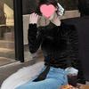 Women's Elegant Long Sleeve Lace Bow Tie Shirt - 2025 Autumn/Winter Collection