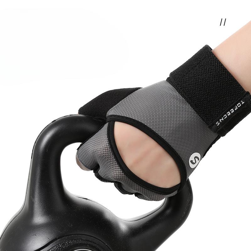 Outdoor Fitness Gloves for Men and Women Outdoor Anti Slip Anti Cocoon Breathable Wear Resistant Cycling Widened Wrist Guard Sports Gloves