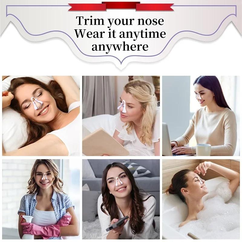 Silicone Hurtless Magic Nose Shaper Clip Nose Lifting Shaper Shaping Bridge Straightener Silicone Nose Slimmer