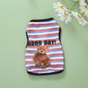 Pet Clothes Cartoon Pet Clothing Summer Shirt Casual Vests Cat T-shirt Puppy Dogs Clothes for Small Pets