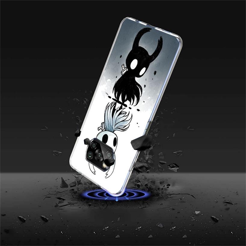 Hollow Knight Cartoon Cover Phone Case For Xiaomi Poco F7 Ultra X7 X6 X5 Pro M7 Redmi 15C 15 13C 13 12C 12 10C 10 9A 9C 9T 9 She