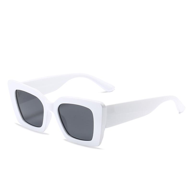 Summer Simple Sunglasses, Personalized Cat Eye Square Glasses, Versatile Sunglasses For Women