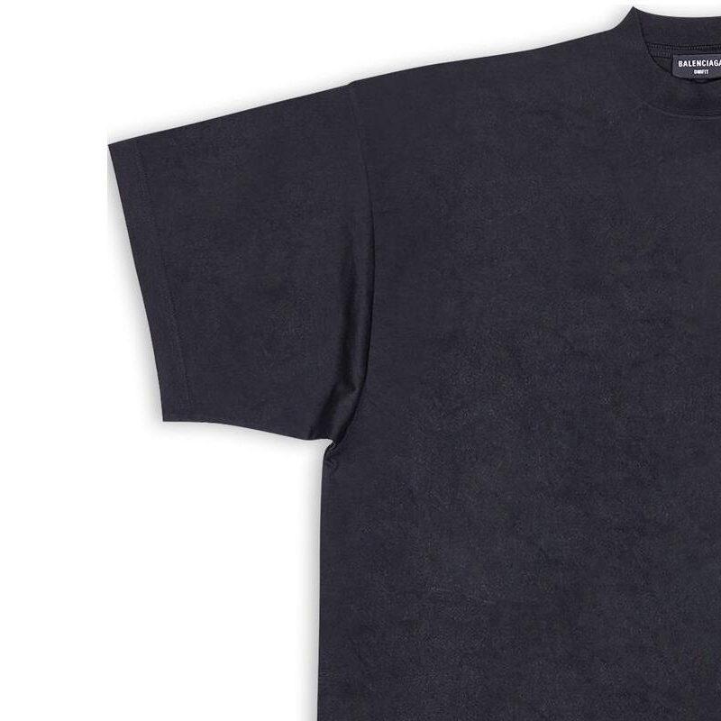 Balenciaga Women's Vintage Tab Oversized T Shirt 694576TMVJ21151