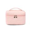 Travel Handheld Makeup Bag Large Capacity Square Washroom Bag Double Zipper Waterproof Storage Bag For Women