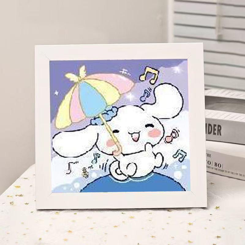 High-End Diamond Painting Diy Van Gogh Starry Sky Cat Creative Handmade Toy Table Decoration Diamond Painting With Frame