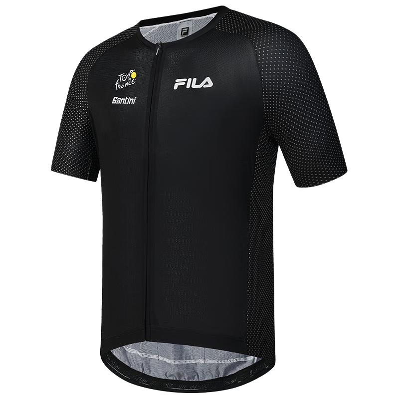 FILA Men s Slim Fit Cycling Short-Sleeve Knit Top 3XL