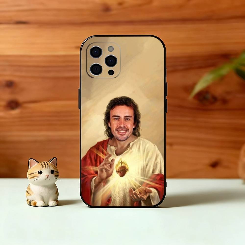 

14 D-Driver F-Fernando A-Alonso Phone Case Silicone Soft For IPhone 17 16 15 14 13 12 11 X XR Plus Pro Max Plus iPhone15plus