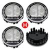 Benz Car 75mm Car Floating Wheel Center Hub Caps Cover for Mercedes Benz B/C/E/S Class A Class C200L GLC GLK CLA Accessories. CI1
