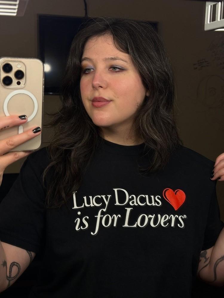 Lucy Dacus Is For Love Shirt, reprint T Shirt NEW!!! Unisex T-Shirt XXL
