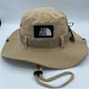 Letter Unisex Fisherman Hat Outdoor Wide Brim Sun Hat With Material Breathable